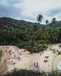 Cabo san juan en el parque tayrona